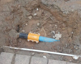 个旧水管漏水检测的情况